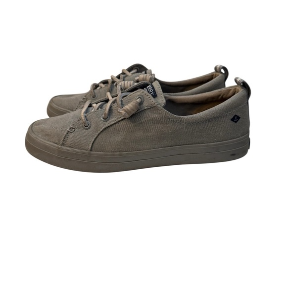 Sperry Grey Canvas Sneakers 🩶 - Picture 4 of 9